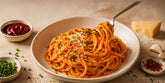 Creamy Spicy Gochujang Vodka Spaghetti