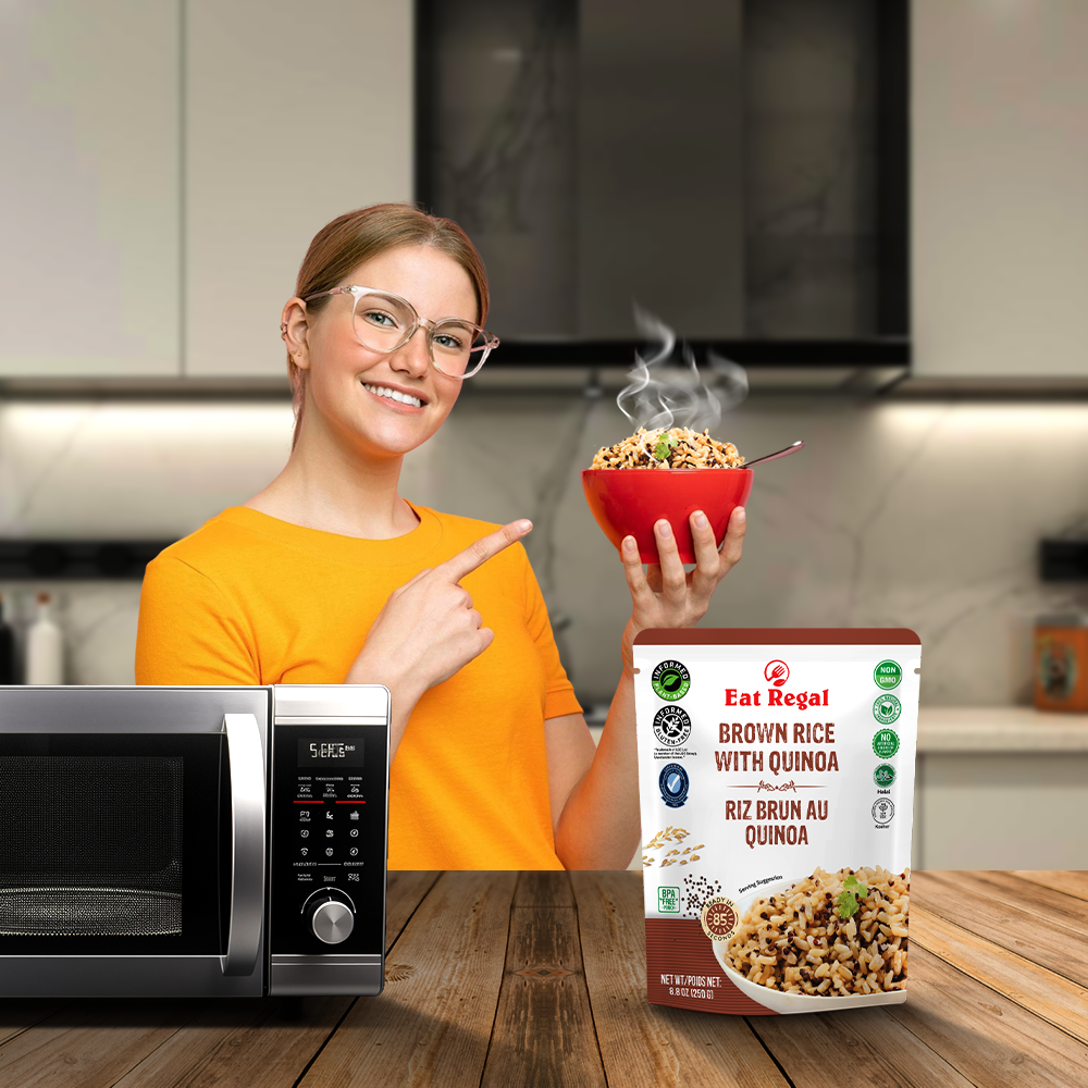 Eat Regal Brown Rice with Quinoa