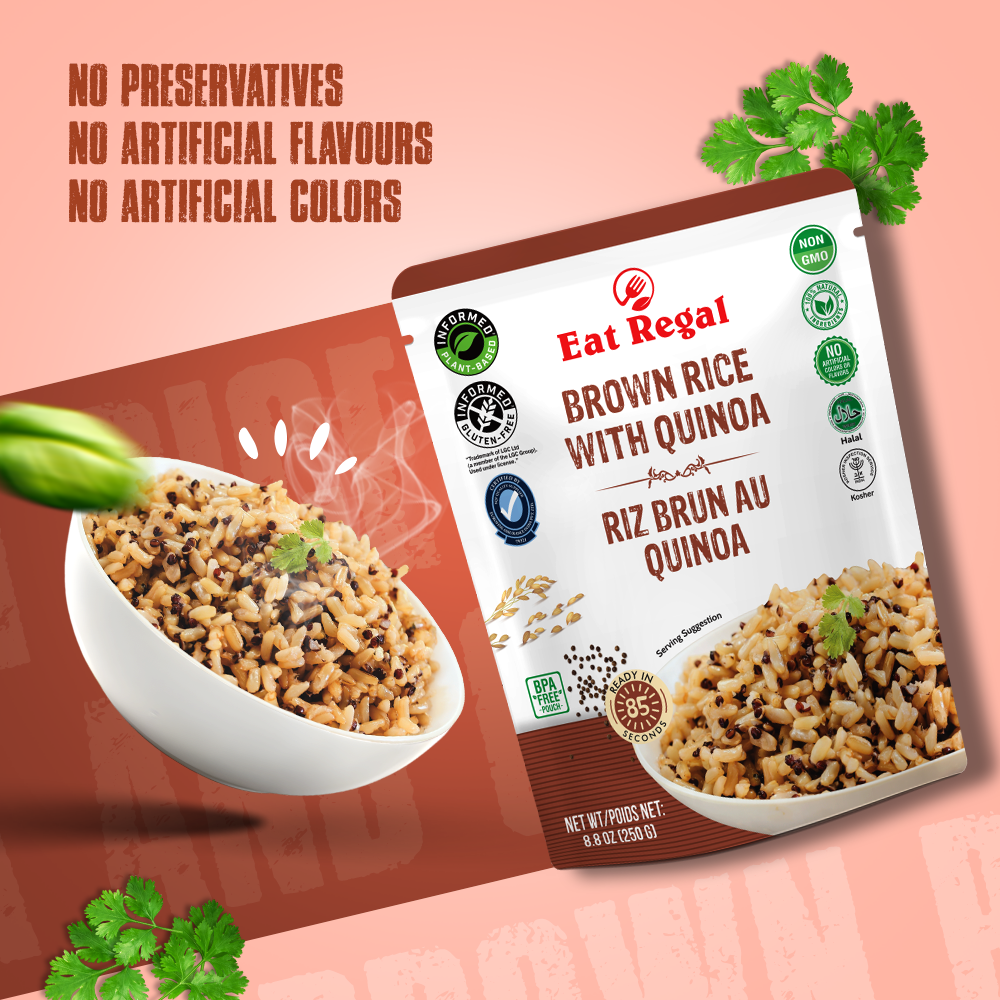 Eat Regal Brown Rice with Quinoa
