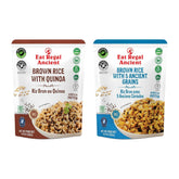 Ready-to-eat brown rice and ancient grains bundle from Regal Kitchen Foods USA LLC, displayed in a pack of 12.