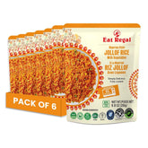 Eat Regal Jollof Rice with Vegetables, 8.8 Ounce, Pack of 6 - Regal Kitchen Store