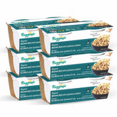 Reganic Organic Brown Rice with Quinoa & Garlic, 2 Individual Cups, Pack of 6, 8.8 oz - Regal Kitchen Store