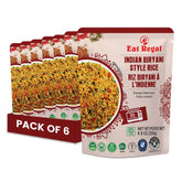 Eat Regal Indian Biryani Style Rice, 8.8 Ounce, (Pack of 6) - Regal Kitchen Store