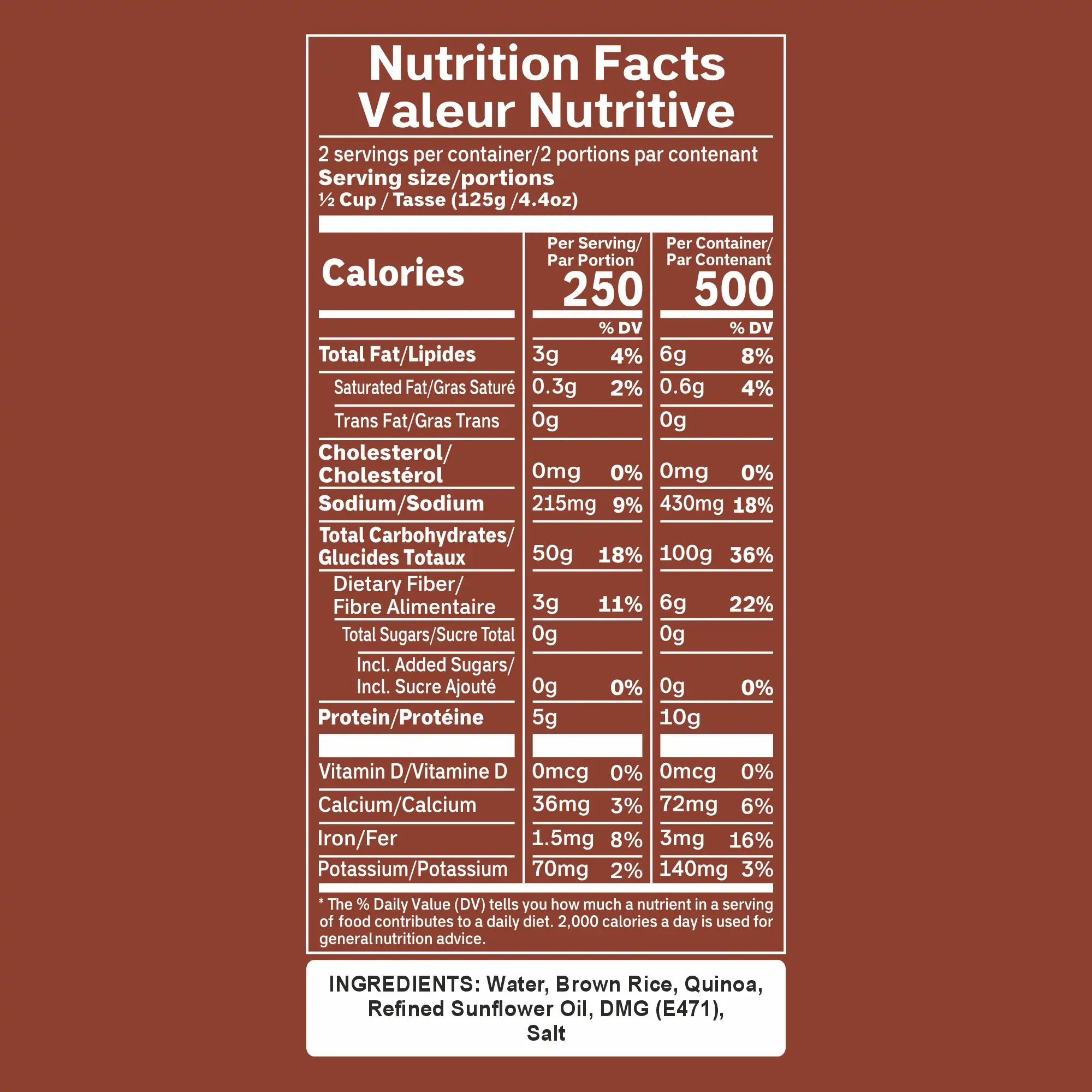 Eat Regal Brown Rice with Quinoa – Nutritious & Delicious, Ready in 85 Seconds, 8.8 oz Each (6-Pack, Total 52.8 oz) - Regal Kitchen Store