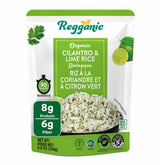 Reganic Organic Cilantro & Lime Rice, Ready in 90 seconds - Regal Kitchen Foods USA LLC