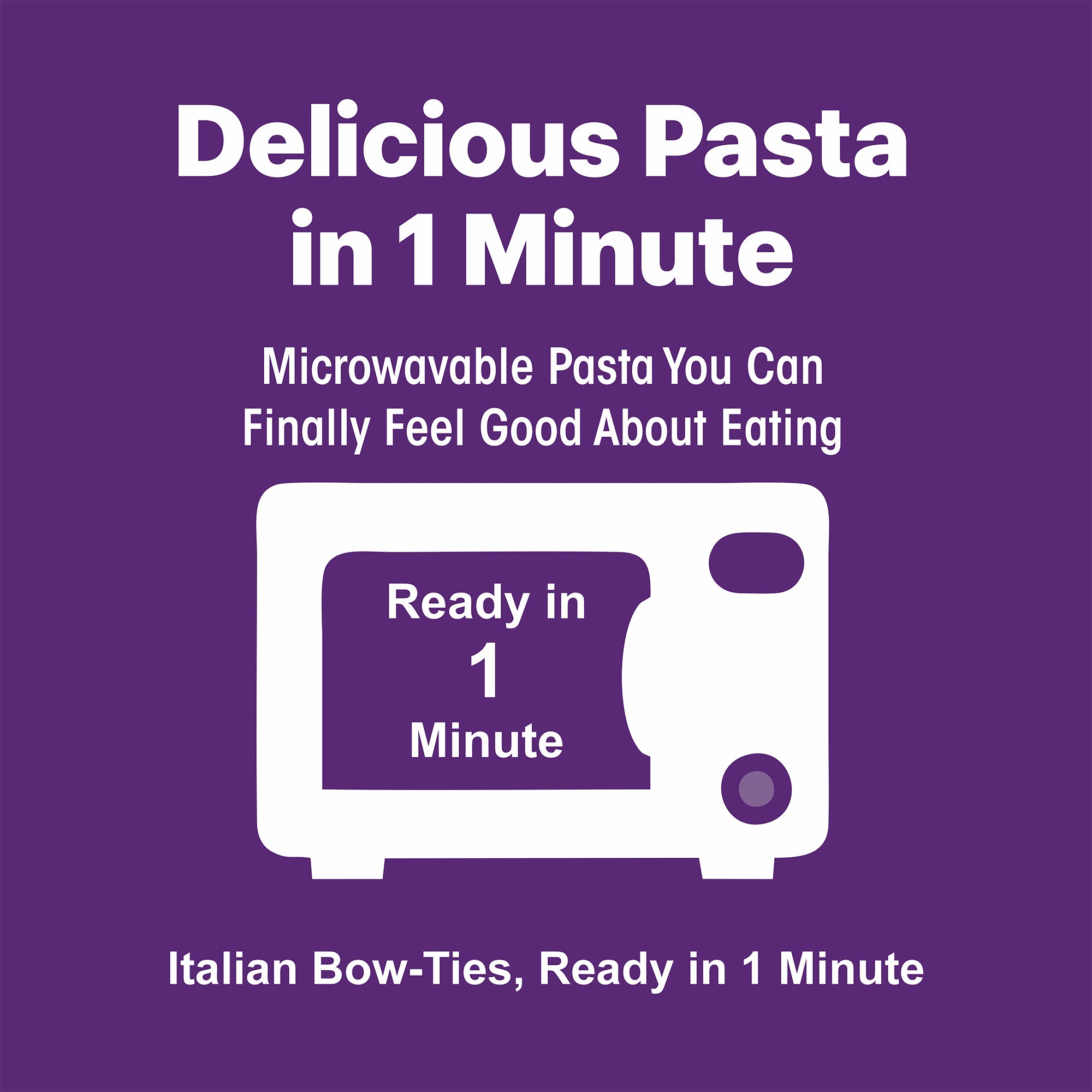 Pasta Zing Farfalle Pasta, Authentic Italian Al-Dente Texture, Ready in 1 Minute, 14g Protein 4g Fiber, Made with 100% Durum Wheat, Zero Sodium, Clean Label Shelf-Stable, 7.05 oz Pouch, Pack of 7 - Regal Kitchen Store