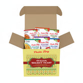 Pasta Zing Italian Holiday Feast Gift Box, Premium Ready Pasta Variety Pack | Limited Edition Holiday Gift | 100% Durum Wheat | Al Dente Bite | Pack of 6