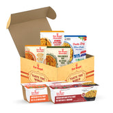 Eat Regal Taste the World β Global Rice & Pasta Variety Pack, 6-Item Ready-to-Eat Holiday Gift Box | Indian, Nigerian, Mexican, Spanish & Italian Inspired Sides | Ready in 1β2 Minutes | Limited Edition