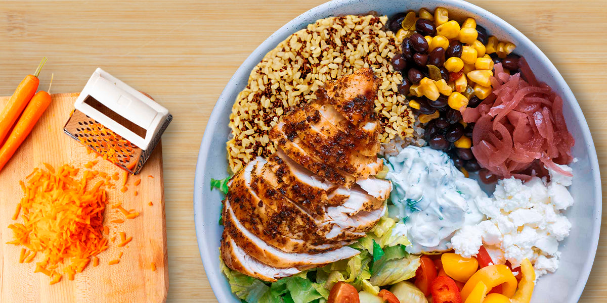 Brown Rice with Quinoa Power Bowl