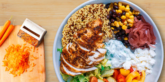 Brown Rice with Quinoa Power Bowl