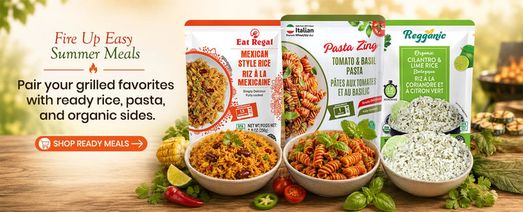 Fire UP Easy Summer Meals - Pair Your Grilled Favarites With REady Rice