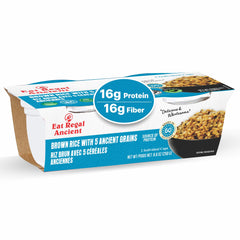 Eat Regal Wholesome Harvest Gift Box, 6-Pack Ancient Grains & Superfood Rice Collection | Up to 16g Protein & 16g Fiber per Pack | Non-GMO, Ready in 1–1.5 Minutes | Healthy Holiday Gift for Wellness Lovers | Limited Edition
