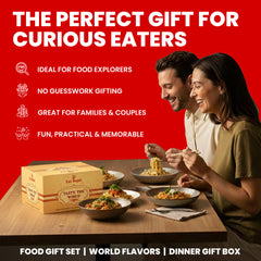 Eat Regal Taste the World Gift Box – Global Rice & Pasta Variety Pack (6 Items), Ready-to-Eat Sides from India, Nigeria, Mexico, Spain & Italy | Microwave-Ready in 1–2 Minutes | Non-GMO, Clean-Label Food Gift - Regal Kitchen Store