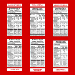Eat Regal Taste the World Gift Box – Global Rice & Pasta Variety Pack (6 Items), Ready-to-Eat Sides from India, Nigeria, Mexico, Spain & Italy | Microwave-Ready in 1–2 Minutes | Non-GMO, Clean-Label Food Gift - Regal Kitchen Store