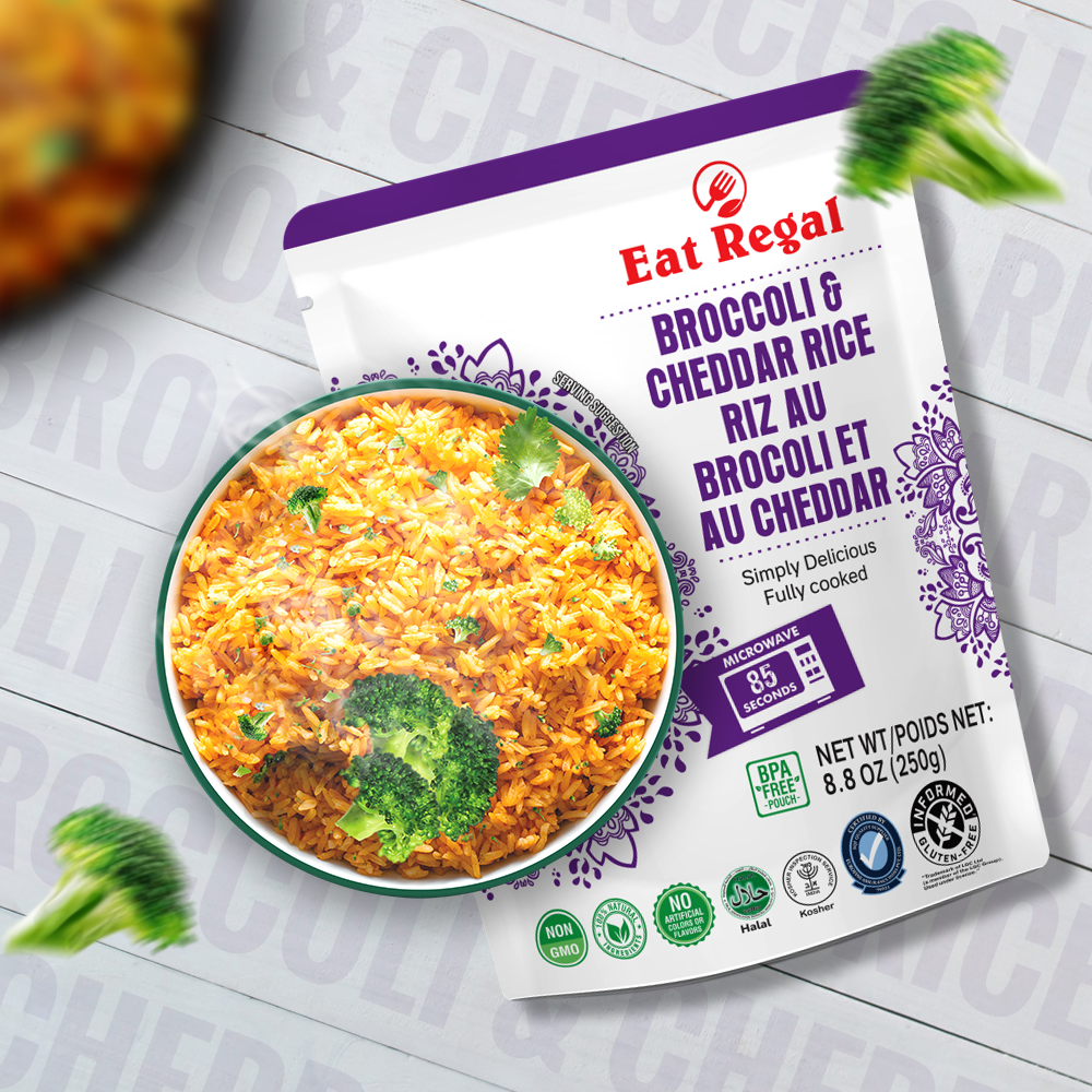 Eat Regal Broccoli Cheddar Flavore Rice
