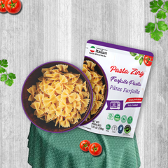 Pasta Zing Farfalle Pasta - Ready in 60 Seconds - Regal Kitchen Foods USA LLC