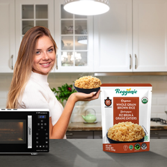 Reganic Organic Whole Grain Brown Rice(Pack of 6) - Regal Kitchen Foods USA LLC