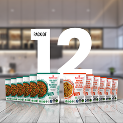 Eat Regal Variety Pack – Vegetable Fried Rice & Mexican Rice, Ready in 85 Seconds, 8.8 oz Each (12-Pack) – Perfect for Family Dinners or Meal Prep - Regal Kitchen Store