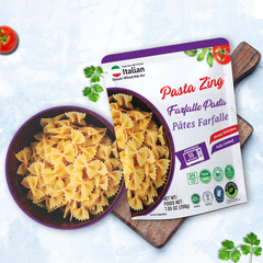 Pasta Zing Farfalle Pasta - Ready in 60 Seconds - Regal Kitchen Foods USA LLC