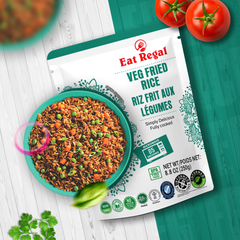 Eat Regal Veg Fried Rice - Ready in 90 Seconds - Regal Kitchen Foods USA LLC