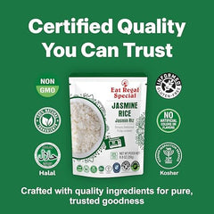 Eat Regal Ready-to-Eat Rice Variety Pack – Jasmine Rice & Indian Biryani Style Rice | High Protein Microwave Rice, Ready in 1.5 Minutes | Non-GMO, Gluten-Free, Halal & Kosher | 8.8 oz (Pack of 12)