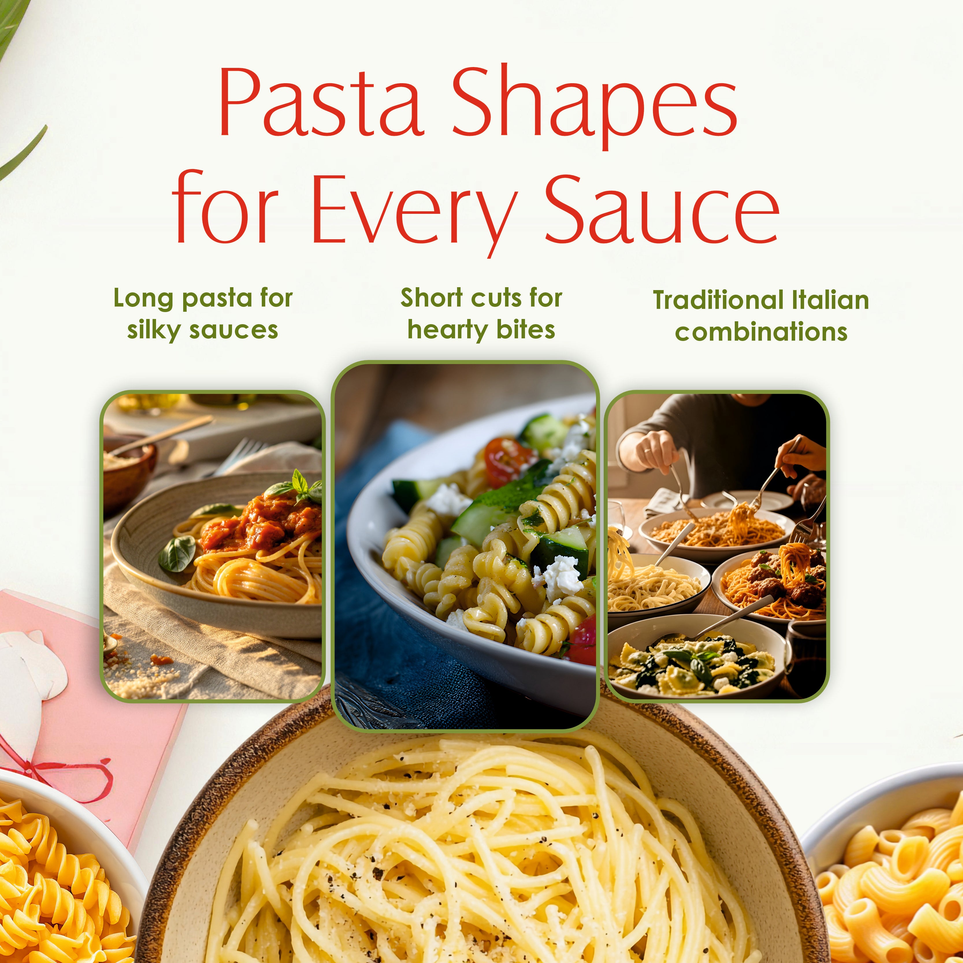 Pasta Zing Italian Holiday Feast Gift Box – Fully Cooked Pasta Variety Pack (6 Pack), Microwave-Ready in 1 Minute | Unflavored Pasta for Holiday Gifting & Hosting | 100% Durum Wheat - Regal Kitchen Store