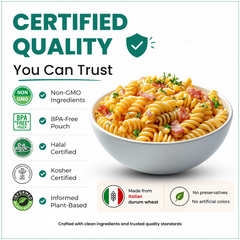 Pasta Zing Fusilli Pasta, Ready in 1 Minute – Pack of 7