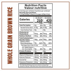 Eat Regal Ready to Eat Whole Grain Brown Rice Microwavable Pack of 6,8.8oz | Ready Rice in 90 Seconds | Heat and Eat | Precooked Rice | Ready to Eat | Side Dish - Regal Kitchen Store