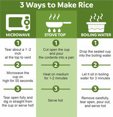 Eat Regal Gourmet Cilantro & Lime Rice, 8.8 oz Cups, Pack of 6, Non-GMO - Regal Kitchen Store