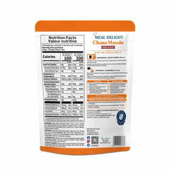 Meal Delight Chana Masala, 10 Ounce (Pack of 3) Ready to Eat in 90 Seconds No Preservatives, Shelf Stable, No Artificial Colors or Flavors - Regal Kitchen Store