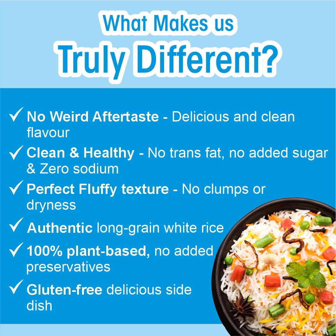 Eat Regal Special Long Grain White Rice, Ready in 60 Seconds, 2 Individual Cups, Pack of 6, 8.8 oz - Regal Kitchen Store