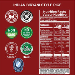 Eat Regal Indian Biryani Style Rice, 8.8 Ounce, (Pack of 6) - Regal Kitchen Store