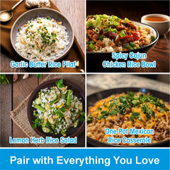 Eat Regal Special Long Grain White Rice, Ready in 60 Seconds, 2 Individual Cups, Pack of 6, 8.8 oz - Regal Kitchen Store