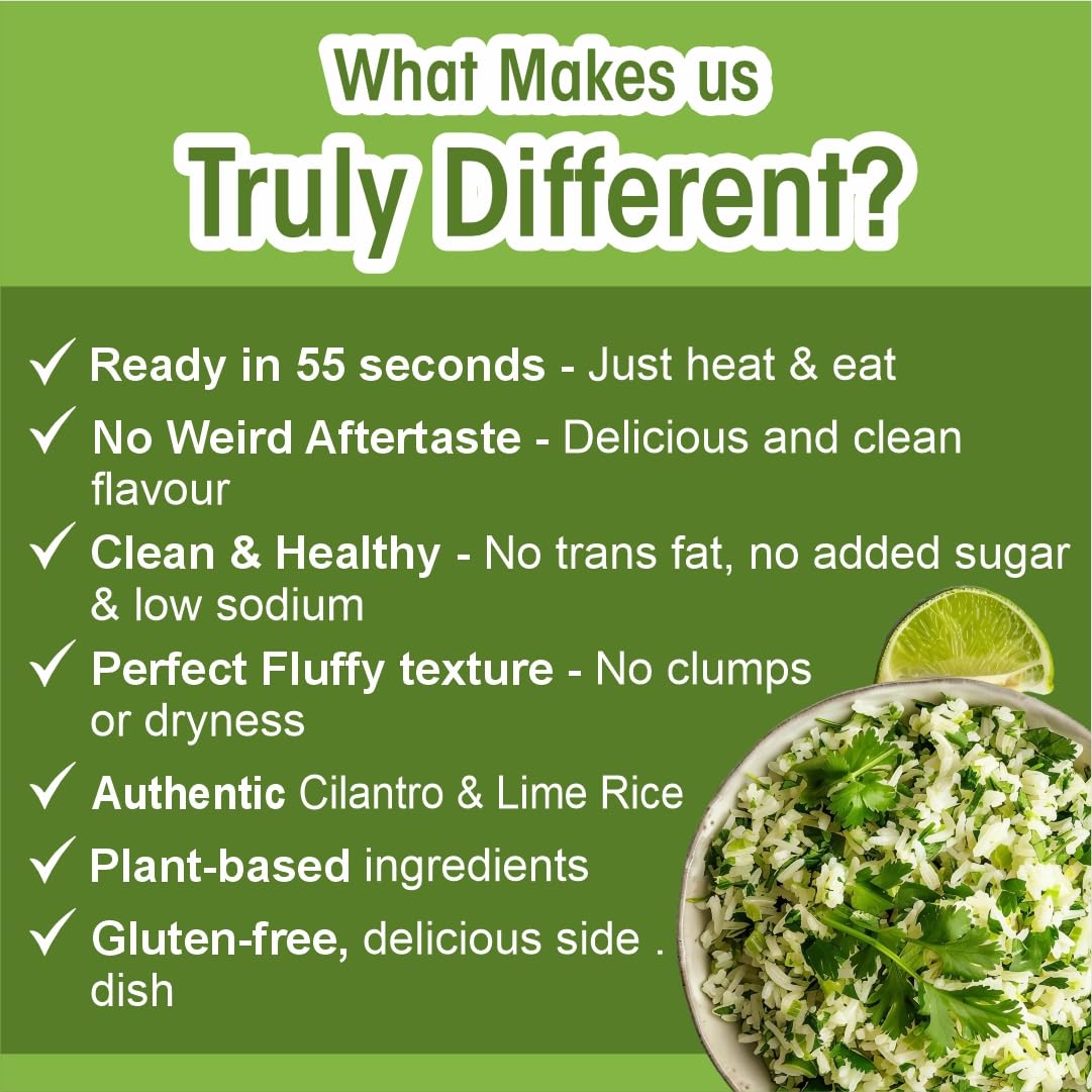 Eat Regal Gourmet Cilantro & Lime Rice, 8.8 oz Cups, Pack of 6, Non-GMO - Regal Kitchen Store