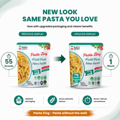 Pasta Zing Fusilli Pasta, Ready in 1 Minute – Pack of 7