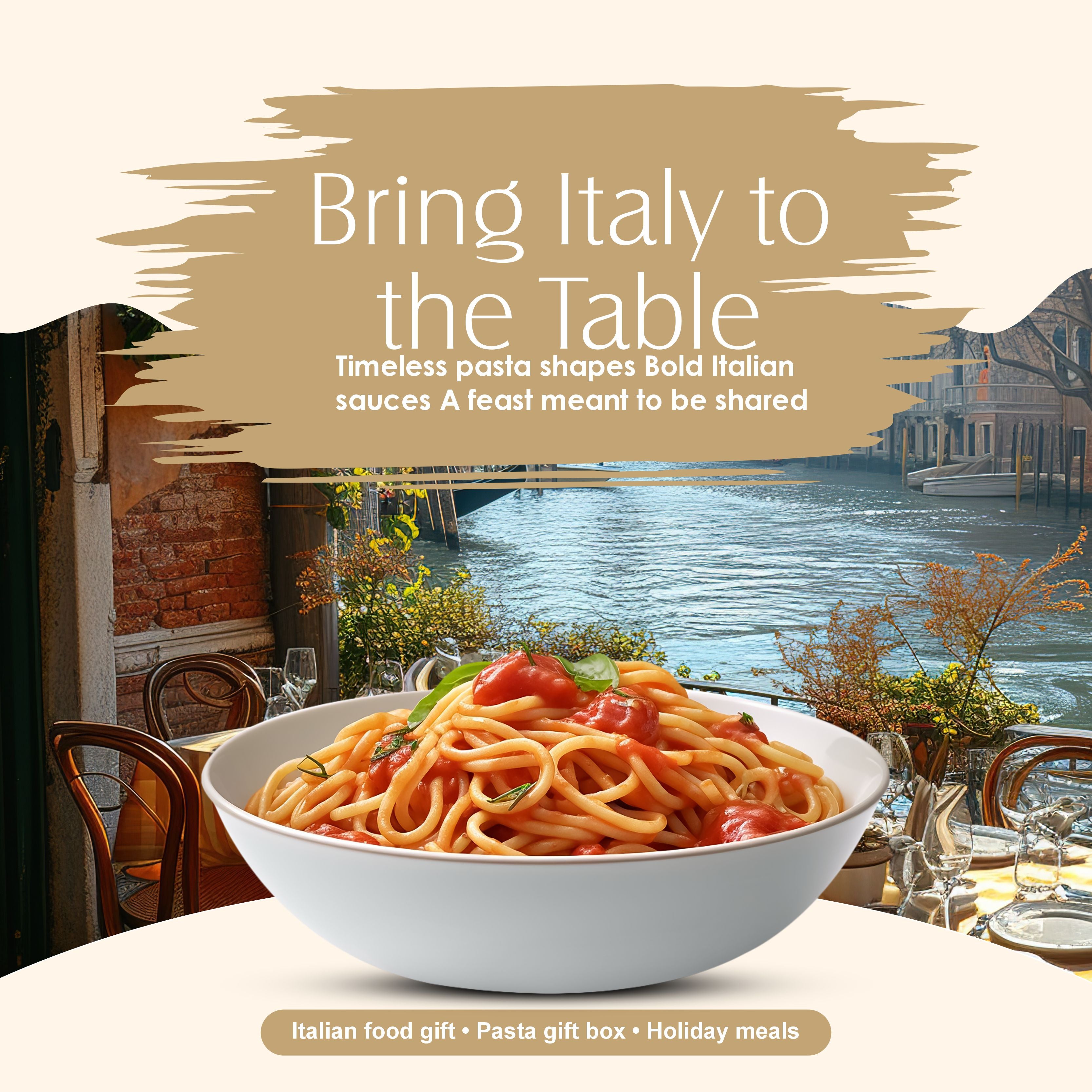 Pasta Zing Italian Holiday Feast Gift Box – Fully Cooked Pasta Variety Pack (6 Pack), Microwave-Ready in 1 Minute | Unflavored Pasta for Holiday Gifting & Hosting | 100% Durum Wheat - Regal Kitchen Store