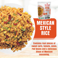 Eat Regal Rice Variety Pack – 12 Pouches (8.8 oz Each) | 6 Flavors (2 Each): Spanish, Thai Jasmine, Long Grain, Cilantro Lime, Mexican, Veg Fried | Ready in 90 Sec | Non-GMO, Gluten-Free - Regal Kitchen Store