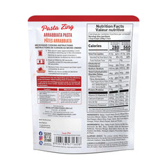Pasta Zing Microwavable Arrabbiata Pasta, Pack of 7, 7.05 Ounce | Ready To Eat in 55 Sec | Made with 100% Italian Durum Wheat | Natural Ingredients | Spicy & Flavorful | Easy Meal & Side Dish - Regal Kitchen Store