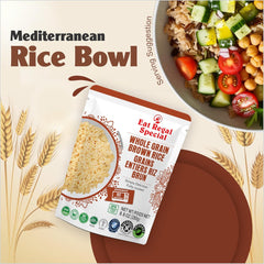 Eat Regal Ready to Eat Whole Grain Brown Rice Microwavable Pack of 6,8.8oz | Ready Rice in 90 Seconds | Heat and Eat | Precooked Rice | Ready to Eat | Side Dish - Regal Kitchen Store