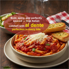 Pasta Zing Arrabbiata Pasta, Spicy Italian Al-Dente Fusilli, Ready in 1 Minute, Made with 100% Durum Wheat, 12.6g Protein 7g Fiber, Clean Label Shelf-Stable, 7.05 oz Pouch, Pack of 7 - Regal Kitchen Store