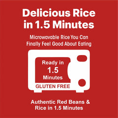 Eat Regal Red Beans & Rice , 8.8 Ounce, (Pack of 6) ready in  1.5 Minutes- Regal Kitchen Store