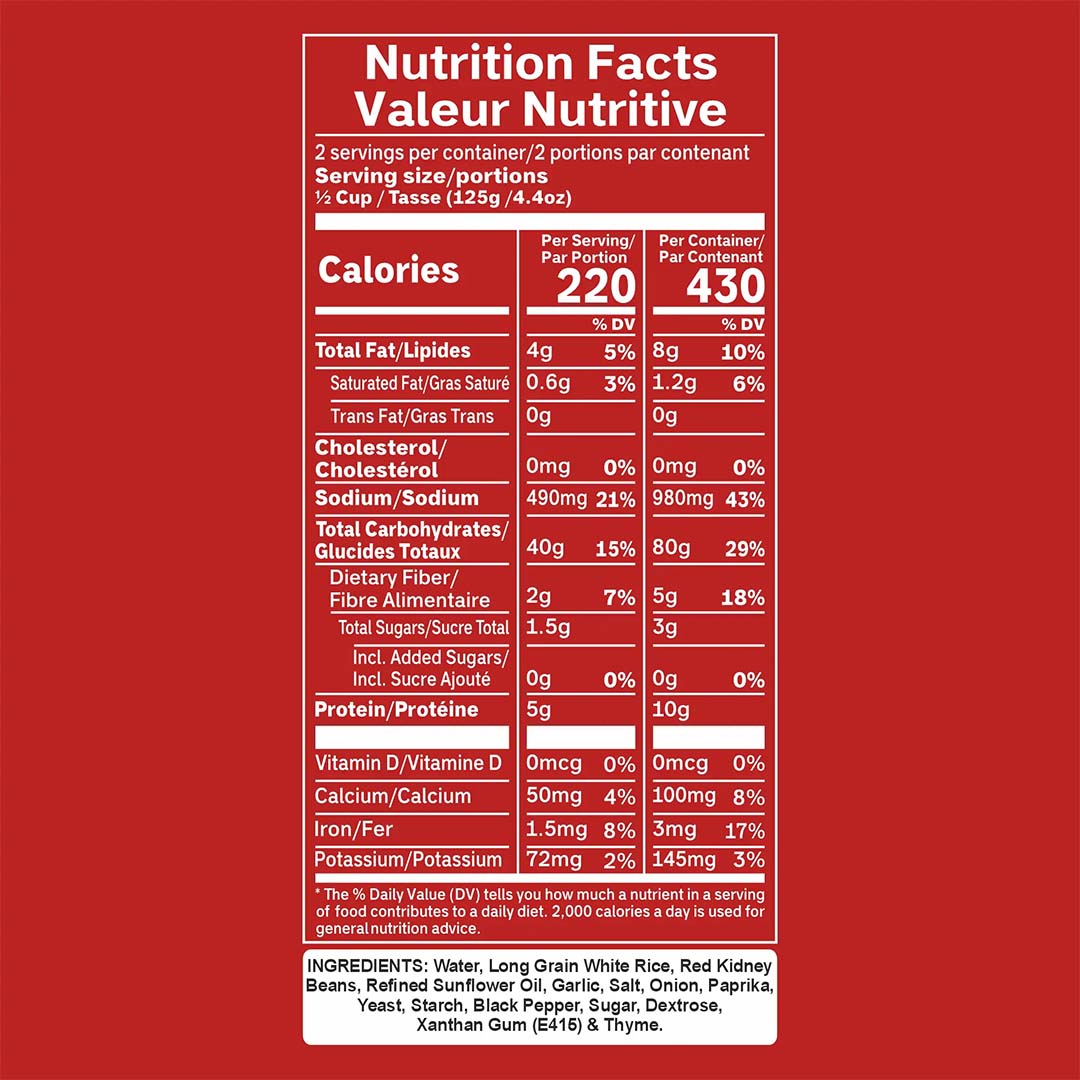 Eat Regal Red Beans & Rice , 8.8 Ounce, (Pack of 6) ready in  1.5 Minutes- Regal Kitchen Store