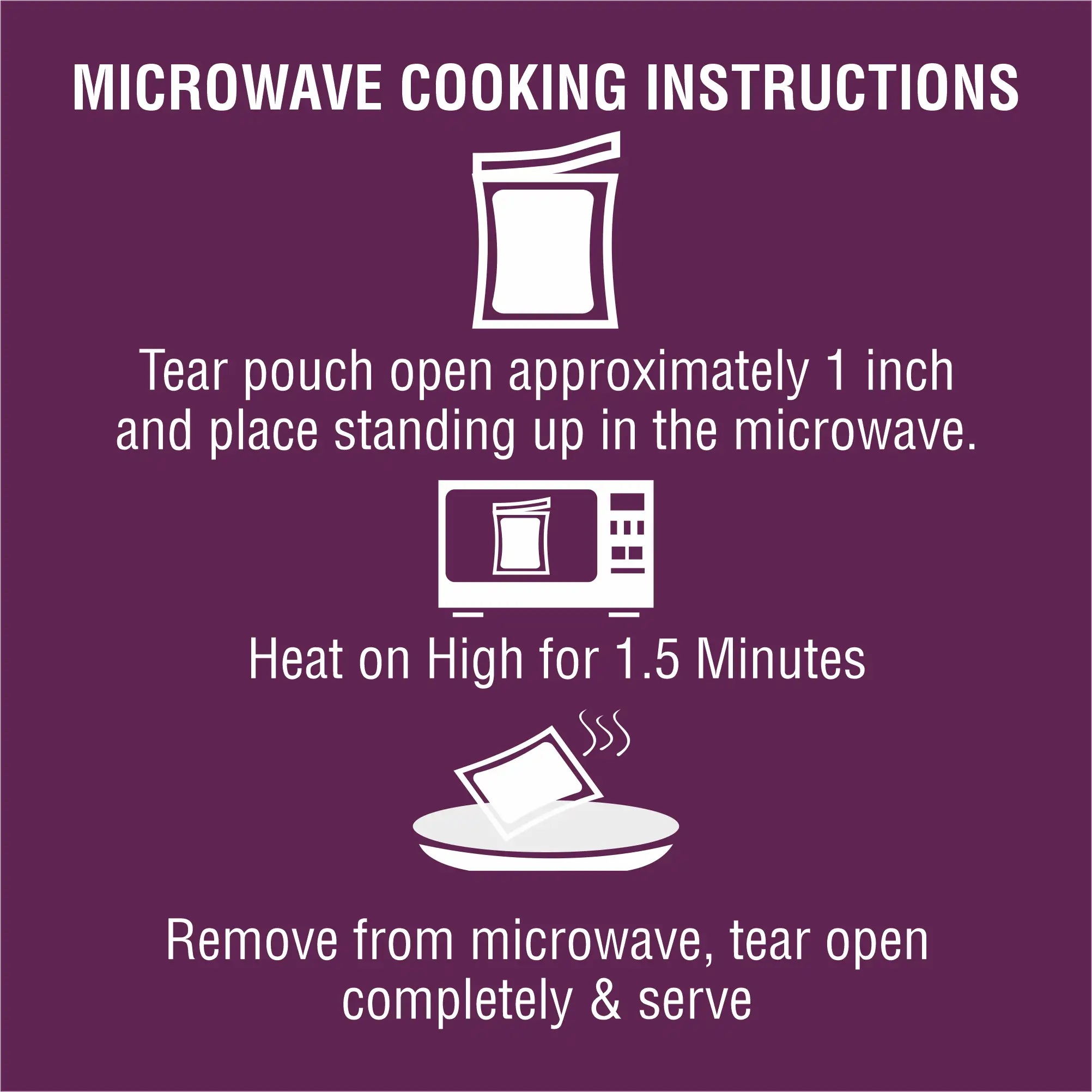 Eat Regal Ancient Black Rice, Ready in 90 Seconds, Non-GMO, Gluten-Free, 8.8 oz Pouches, Pack of 6 - Regal Kitchen Store