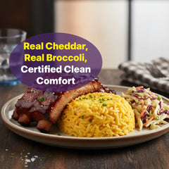 Eat Regal Broccoli & Cheddar Flavored Rice – Creamy, Savory & Ready in 85 Seconds, 8.8 oz Each (6-Pack, Total 52.8 oz) - Regal Kitchen Store