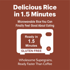 Eat Regal Brown Rice with Quinoa – Nutritious & Delicious, Ready in 85 Seconds, 8.8 oz Each (6-Pack, Total 52.8 oz) - Regal Kitchen Store