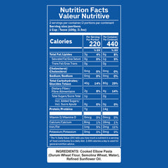 Pasta Zing Elbow Pasta, 100% Durum Wheat, 14g Protein, Made with 2 Clean Ingredients, Al Dente Bite, Zero Sodium & Cholesterol, Non-GMO, 7.05oz Pack of 7