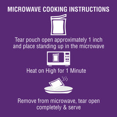 Pasta Zing Farfalle Pasta, Authentic Italian Al-Dente Texture, Ready in 1 Minute, 14g Protein 4g Fiber, Made with 100% Durum Wheat, Zero Sodium, Clean Label Shelf-Stable, 7.05 oz Pouch, Pack of 7 - Regal Kitchen Store