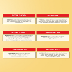 Eat Regal Taco Essentials Variety Pack (6 Items) — Limited Edition Holiday Gift Box with Sauces & Ready Rice for Quick Taco Recipes | Heat and Eat| Microwaveable| Ready in Minutes