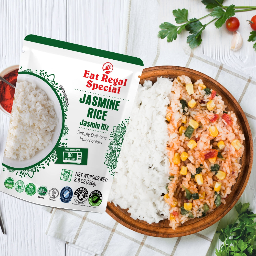 Eat Regal Thai Jasmine Rice - Ready in 90 Seconds - Regal Kitchen Foods USA LLC