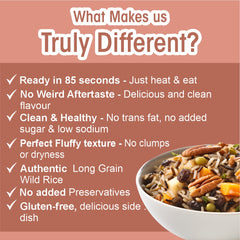 Eat Regal Ancient Long Grain & Wild Rice, 8.8 oz, Pack of 6, Ready in 90 Seconds, Non-GMO, Kosher, Halal - Regal Kitchen Store